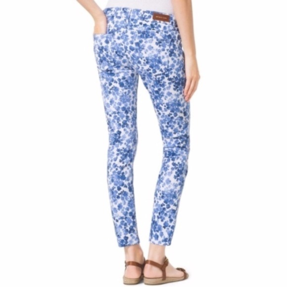 Michael Kors Denim - NWOT Michael Kors Izzy Cropped Skinny Floral Jeans